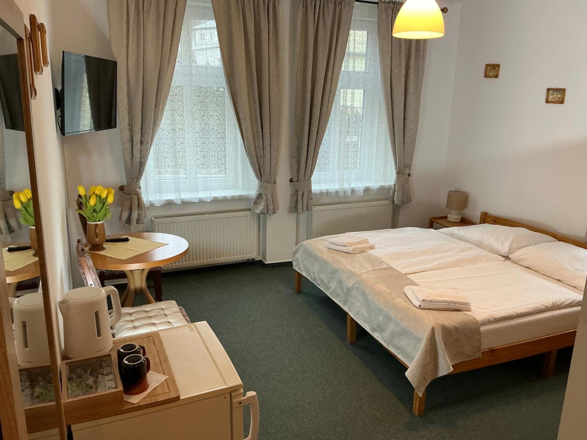 Pension Abbazia Františkovy Lázně Exteriör bild